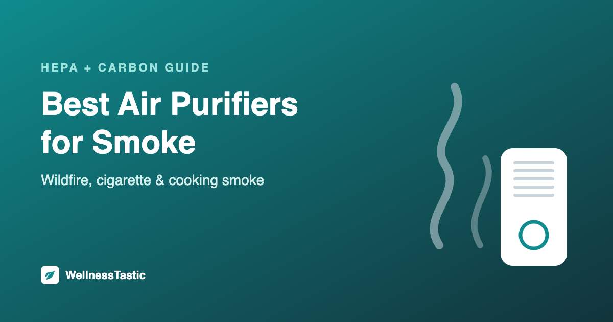 Best air purifier for smoke with HEPA and activated carbon