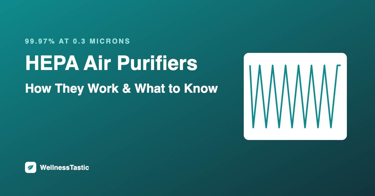 HEPA air purifier guide: how HEPA filters work