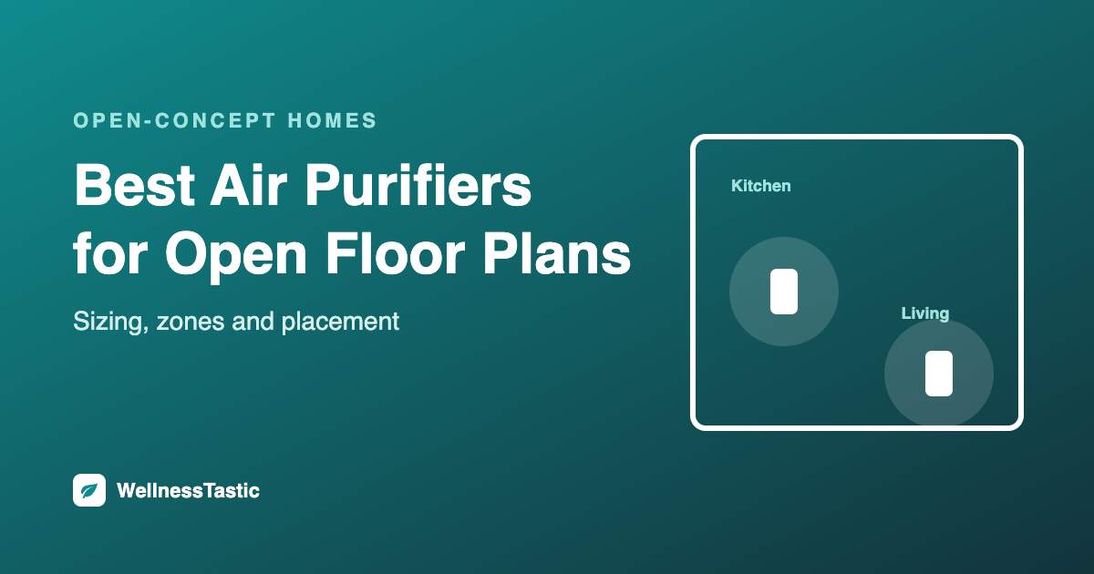 Best air purifier for open floor plan homes